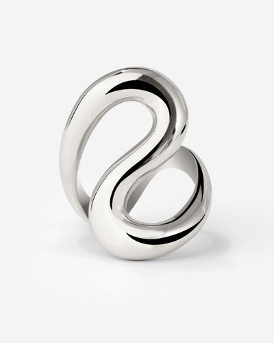 Coiled Ring Silver