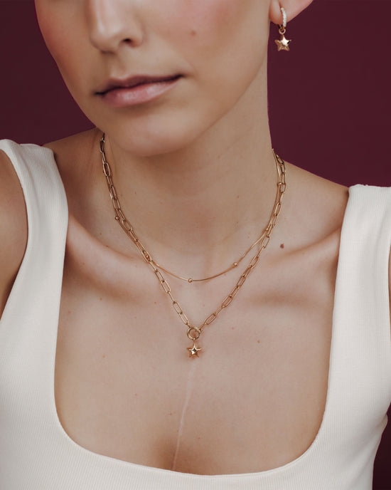 Moony Necklace Rose Gold
