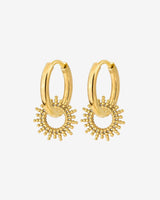Sunny Hoop Set Small Gold