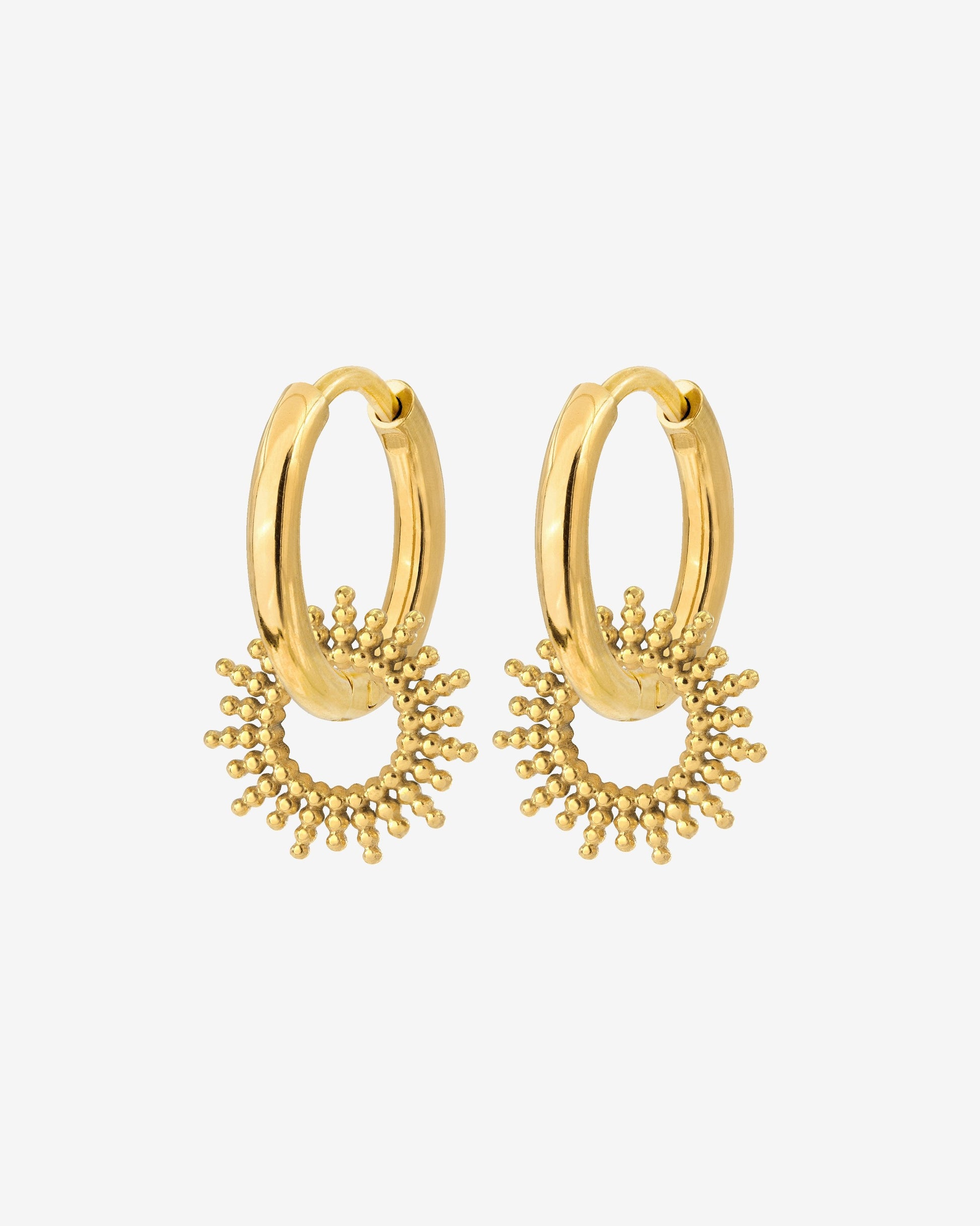 Sunny Hoop Set Small Gold