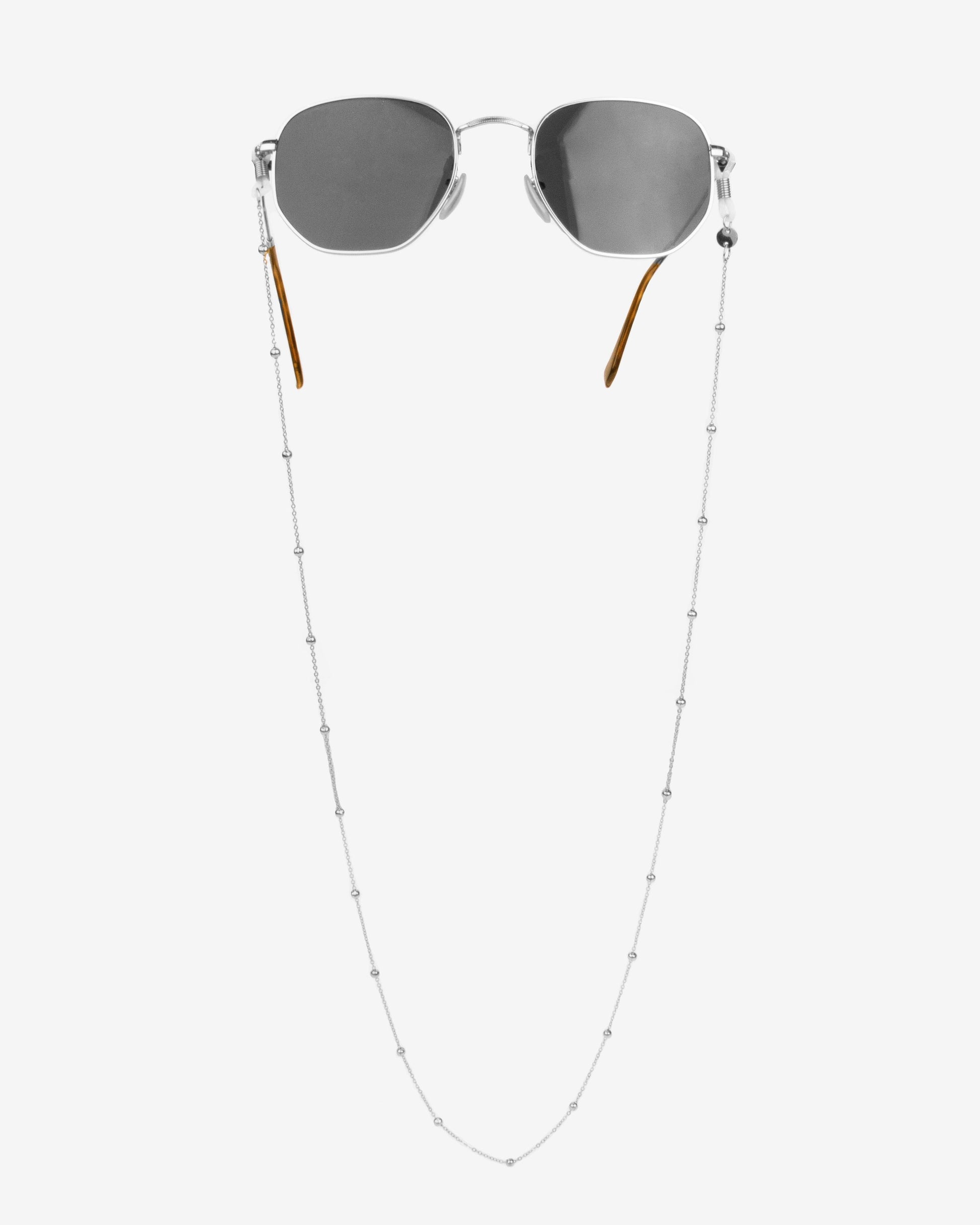 Playa Sunglasses Chain Silver
