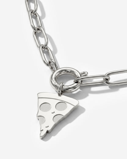 Bella Pizza Oval Links Necklace Set