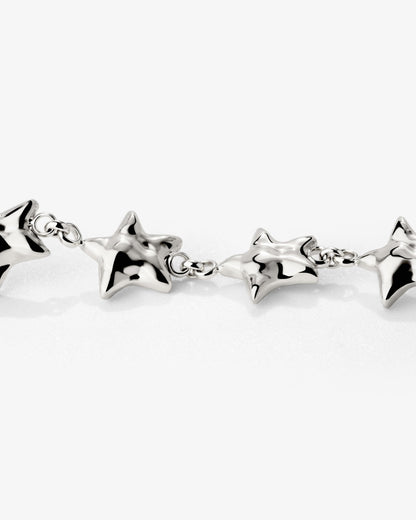 Luminaries Hoop Set Small Silver