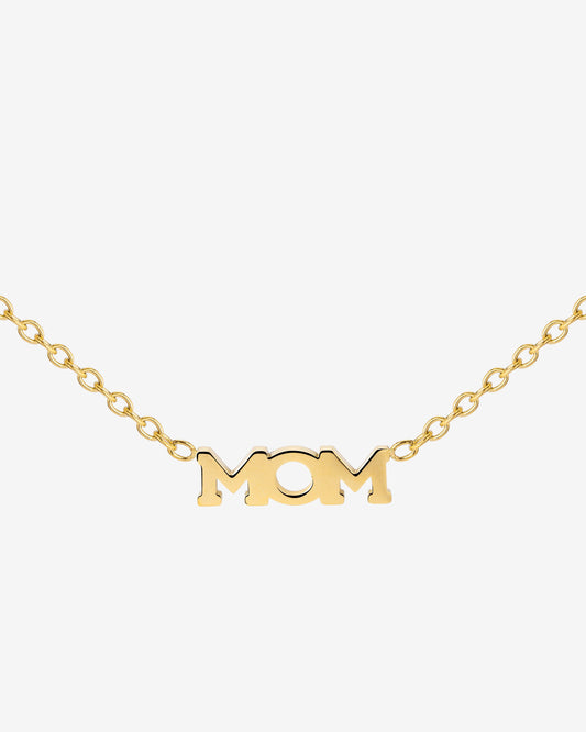 Mom Forever Necklace Gold