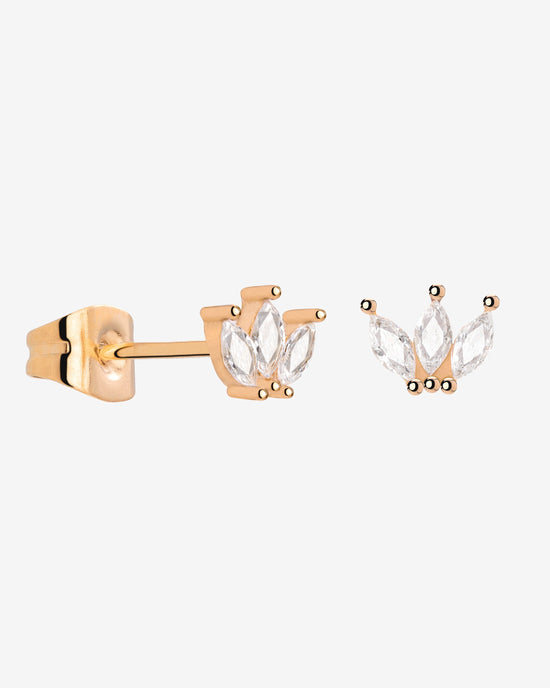 Royalty Studs Rose Gold