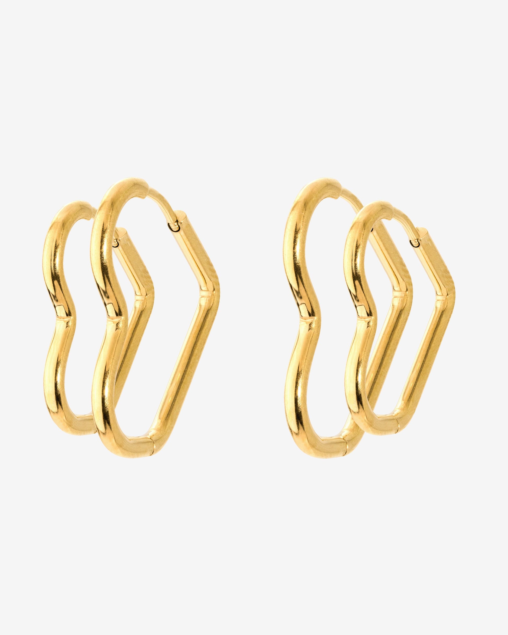 Heartily Hoop Set Gold