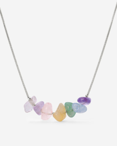 Radiant Romy Necklace Silver