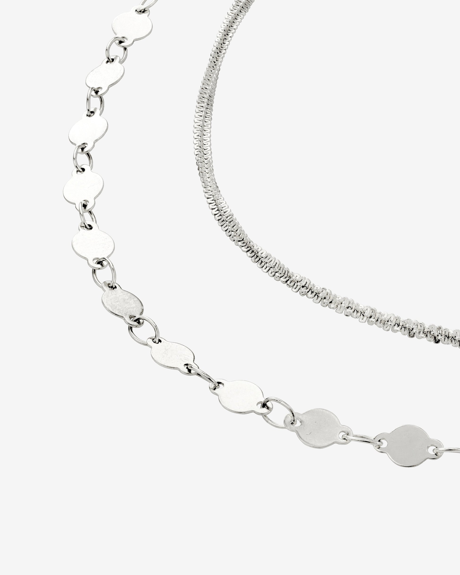 Timeless Ties Necklace Silver