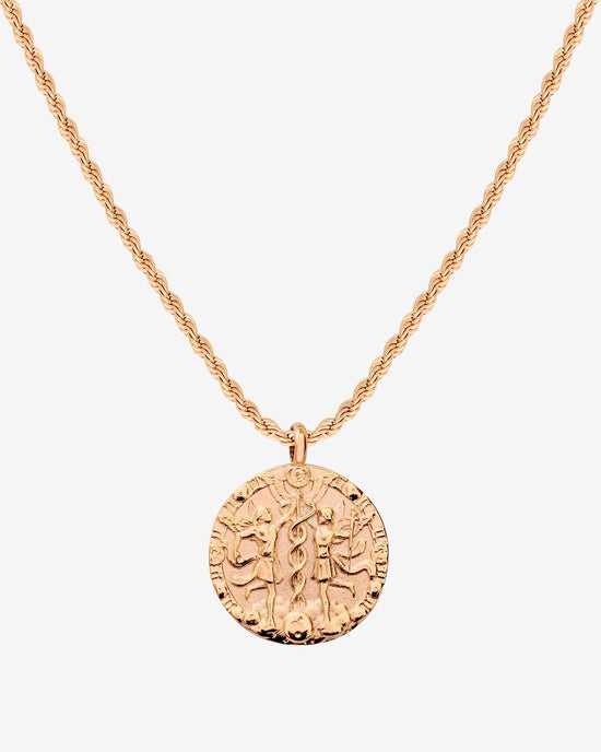 Zodiac Sign Necklace Rose Gold