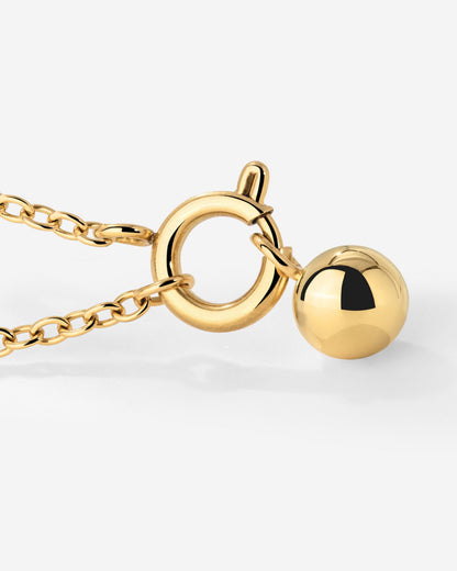 Bubbly Classic Chain Necklace Set gold