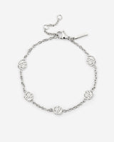 Boho Coin Bracelet Silver