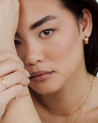 Keepsake Earrings Rose Gold