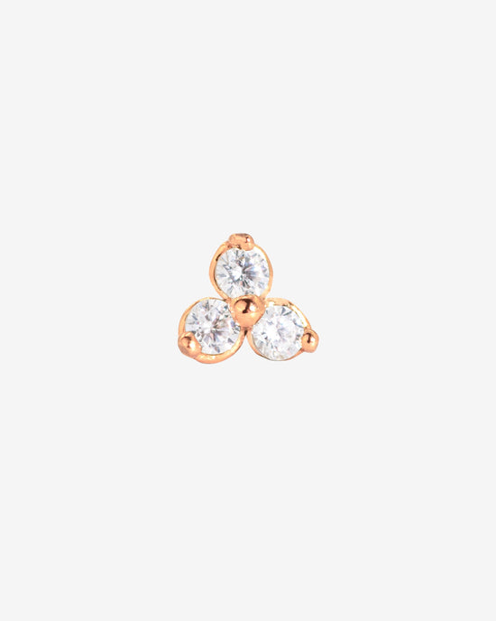 Sparkle Piercing Stud Rose Gold