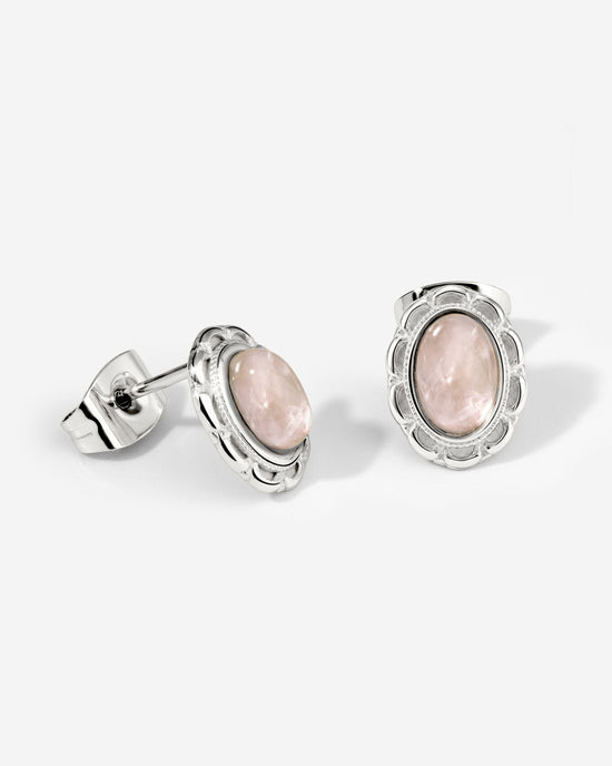 Heirloom Studs Silver