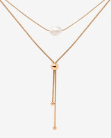 Minimalistic Elegance Necklace Bundle Rose Gold