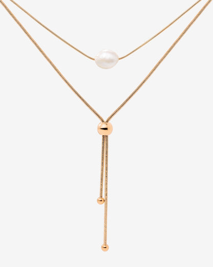 Minimalistic Elegance Necklace Bundle Rose Gold