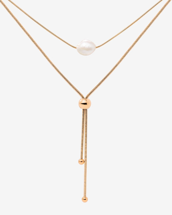 Minimalistic Elegance Necklace Bundle Rose Gold
