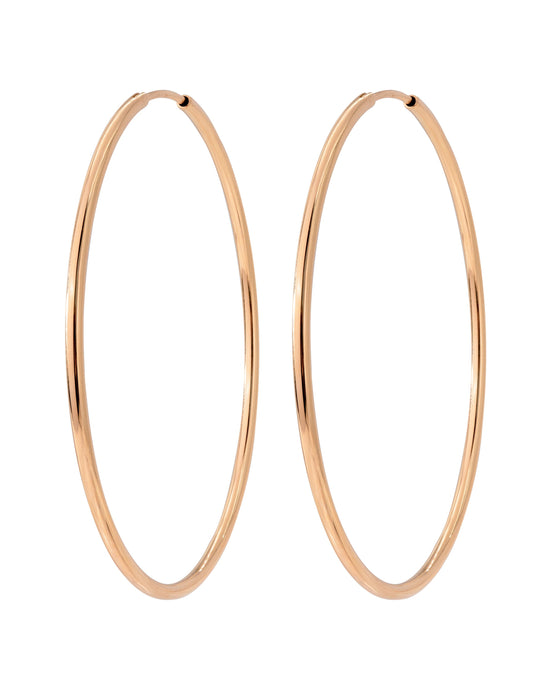 Super Maxi Hoops Rose Gold