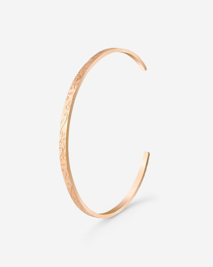 Desert Glow Bangle Rose Gold