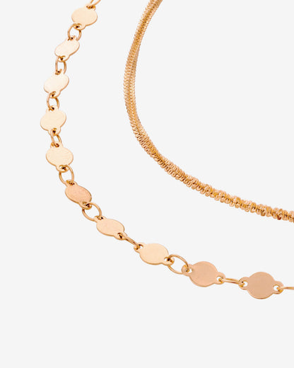 Timeless Ties Necklace Rose Gold