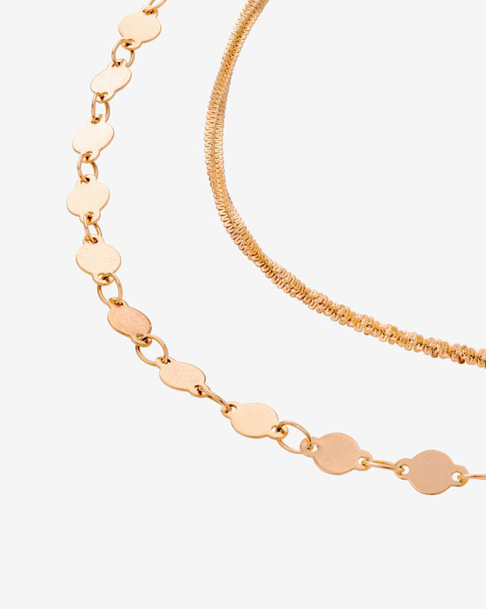 Timeless Ties Necklace Rose Gold