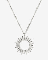 Sunny Beads Necklace Silver