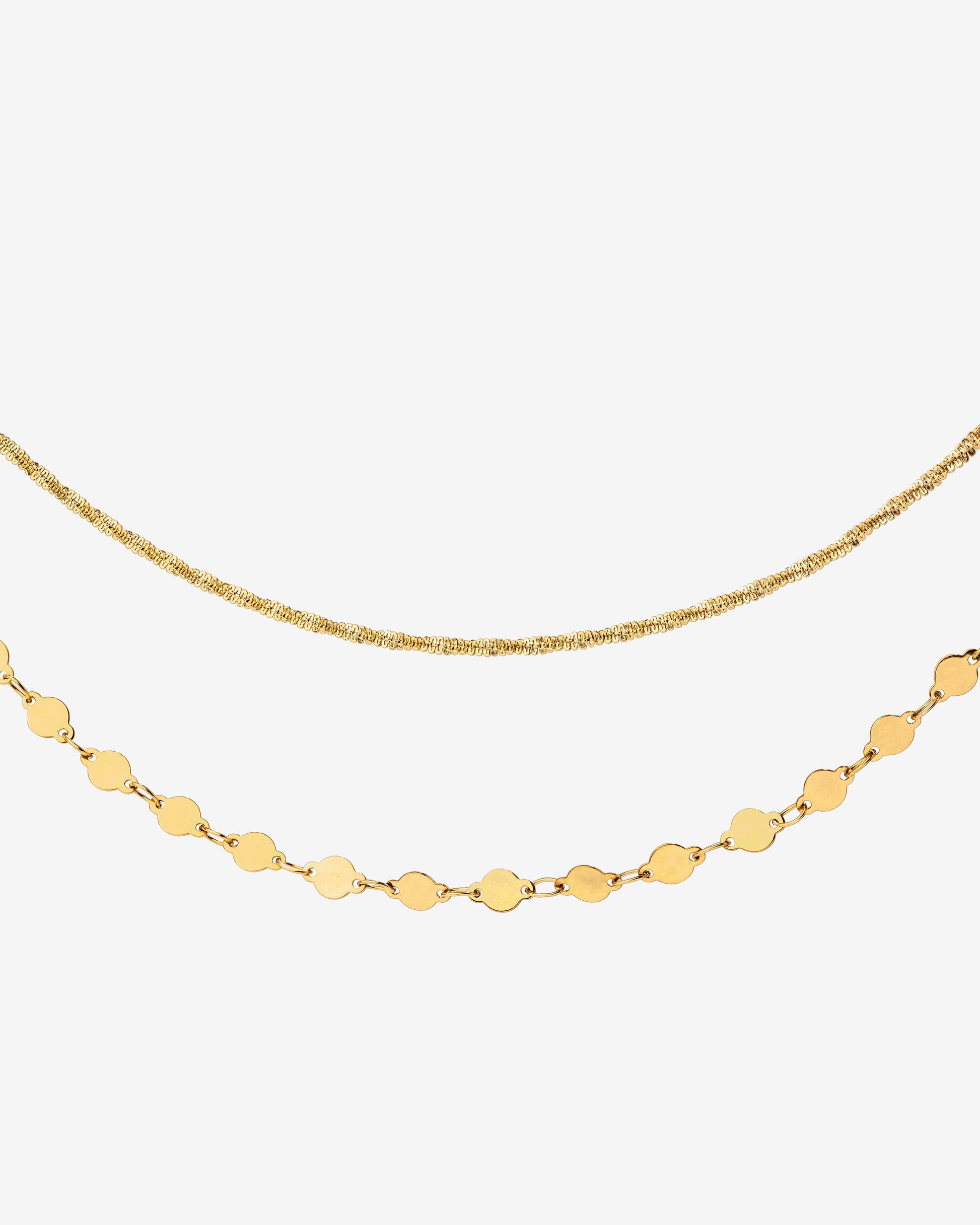 Timeless Ties Necklace gold