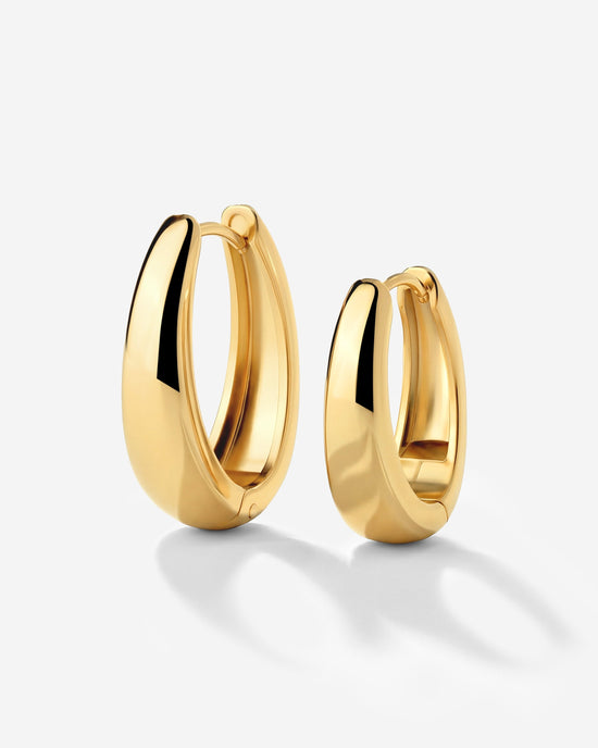 Seeker Hoops Medium gold