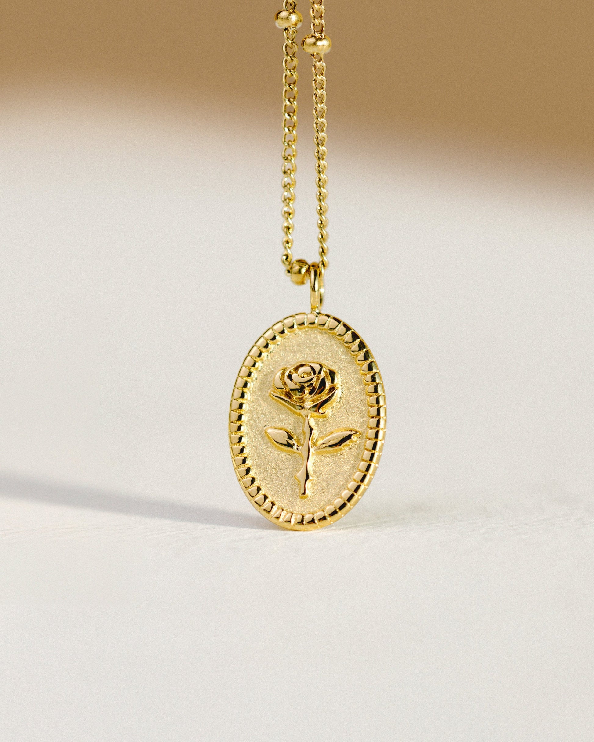 Tale as old as time Necklace Rose Gold