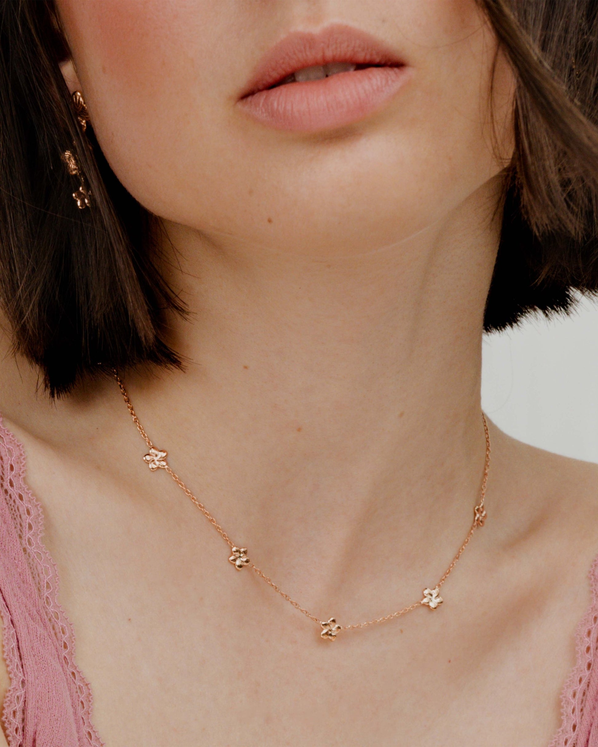 Meadow Choker Rose Gold