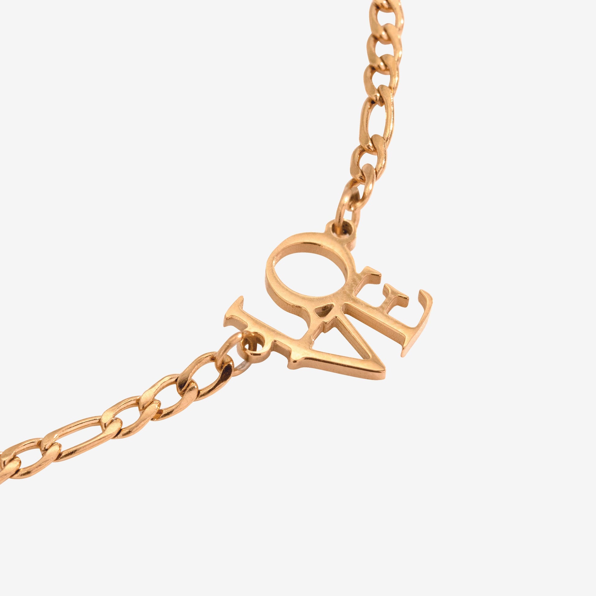 Lots of Love Necklace Rose Gold
