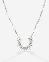 Icicle Necklace Silver
