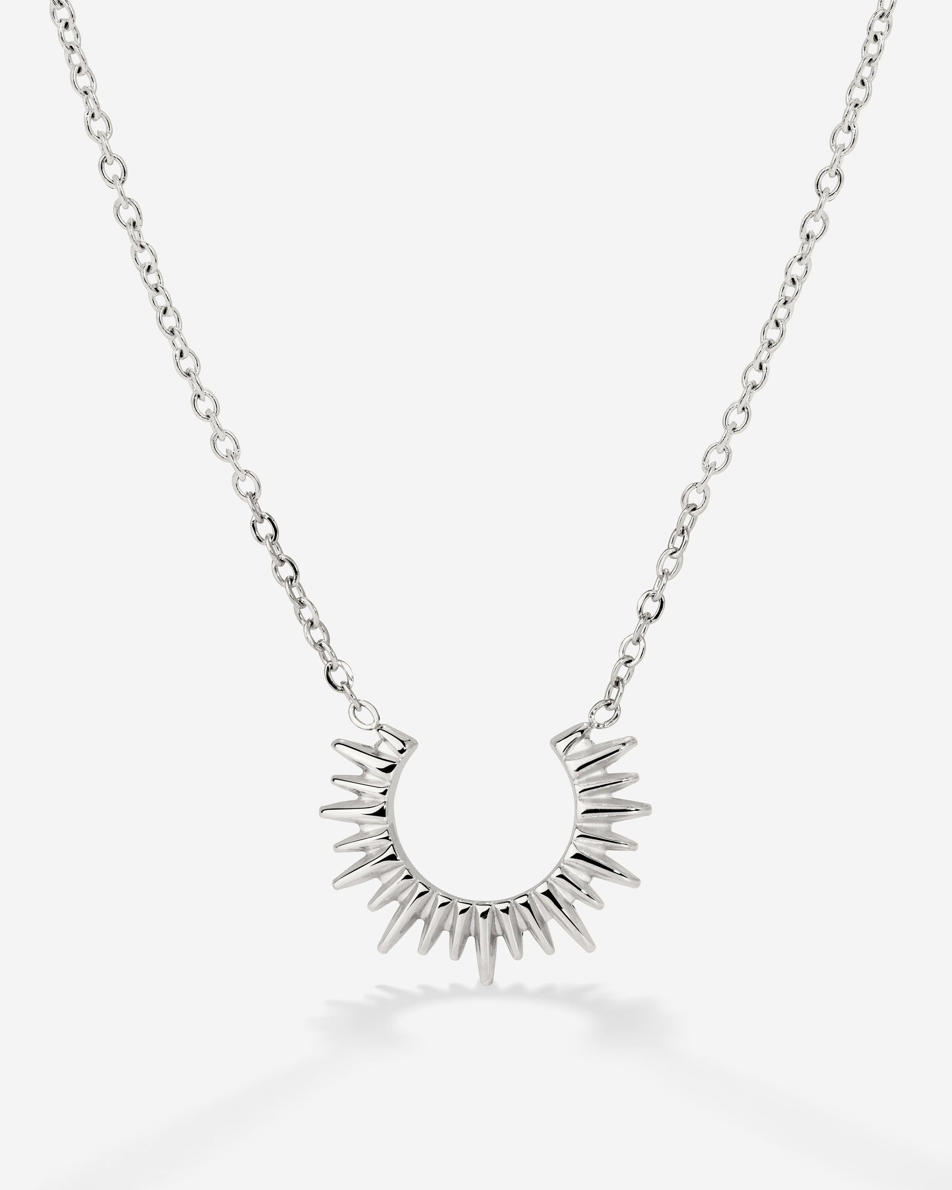 Icicle Necklace Silver