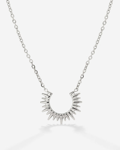 Icicle Necklace Silver