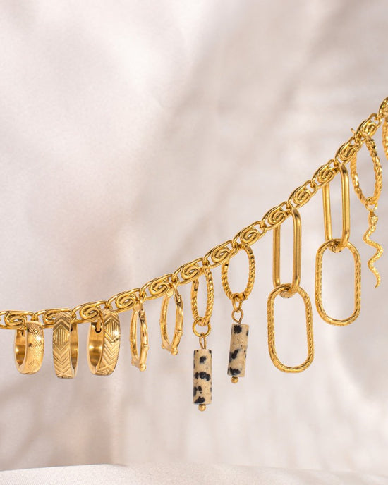 Dalmatino Hoop Set Rose Gold
