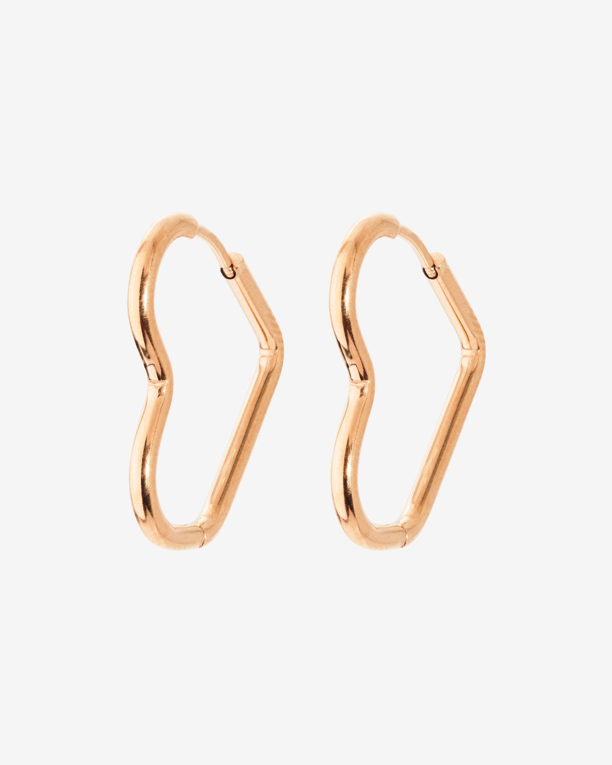 Heartily Hoops Small Rose Gold