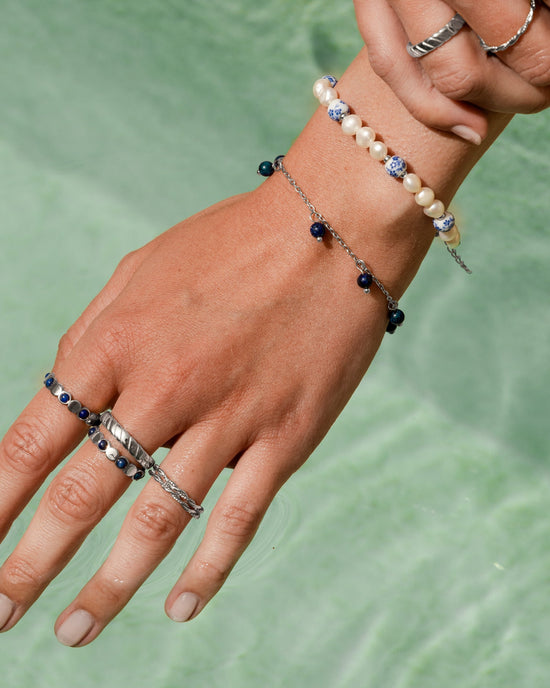 Blue Bay Ring Silver