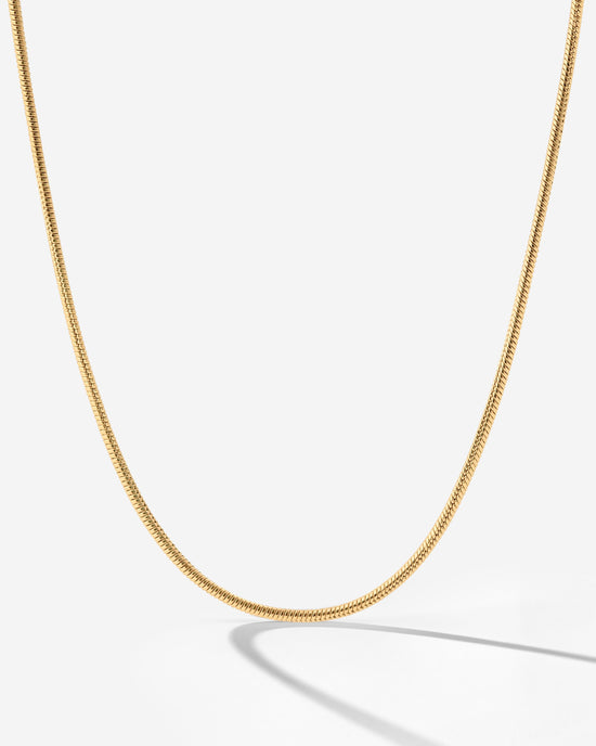 Schlanke runde Schlangenkette