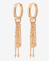 Chain Overload Hoop Set Small Rose Gold
