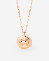 Crab Chaser Necklace Rose Gold
