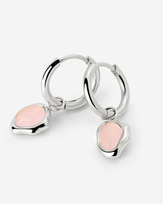 Lively Lisa Hoop Set Small Silver