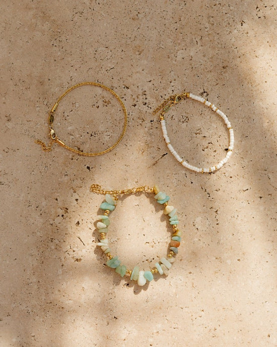 Criss Cross Chain Bracelet gold