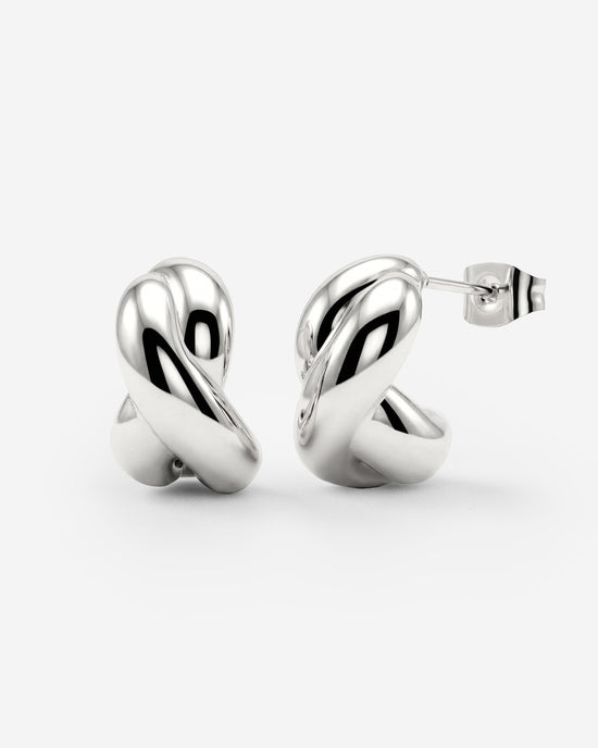 Keepsake Earrings Silver