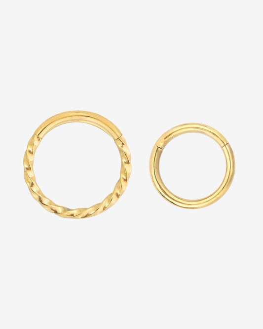 Basic und Twisted Click Piercing Bundle