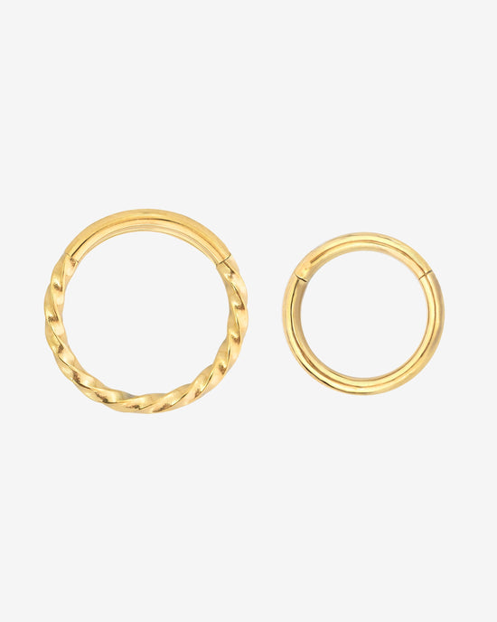 Basic und Twisted Click Piercing Bundle