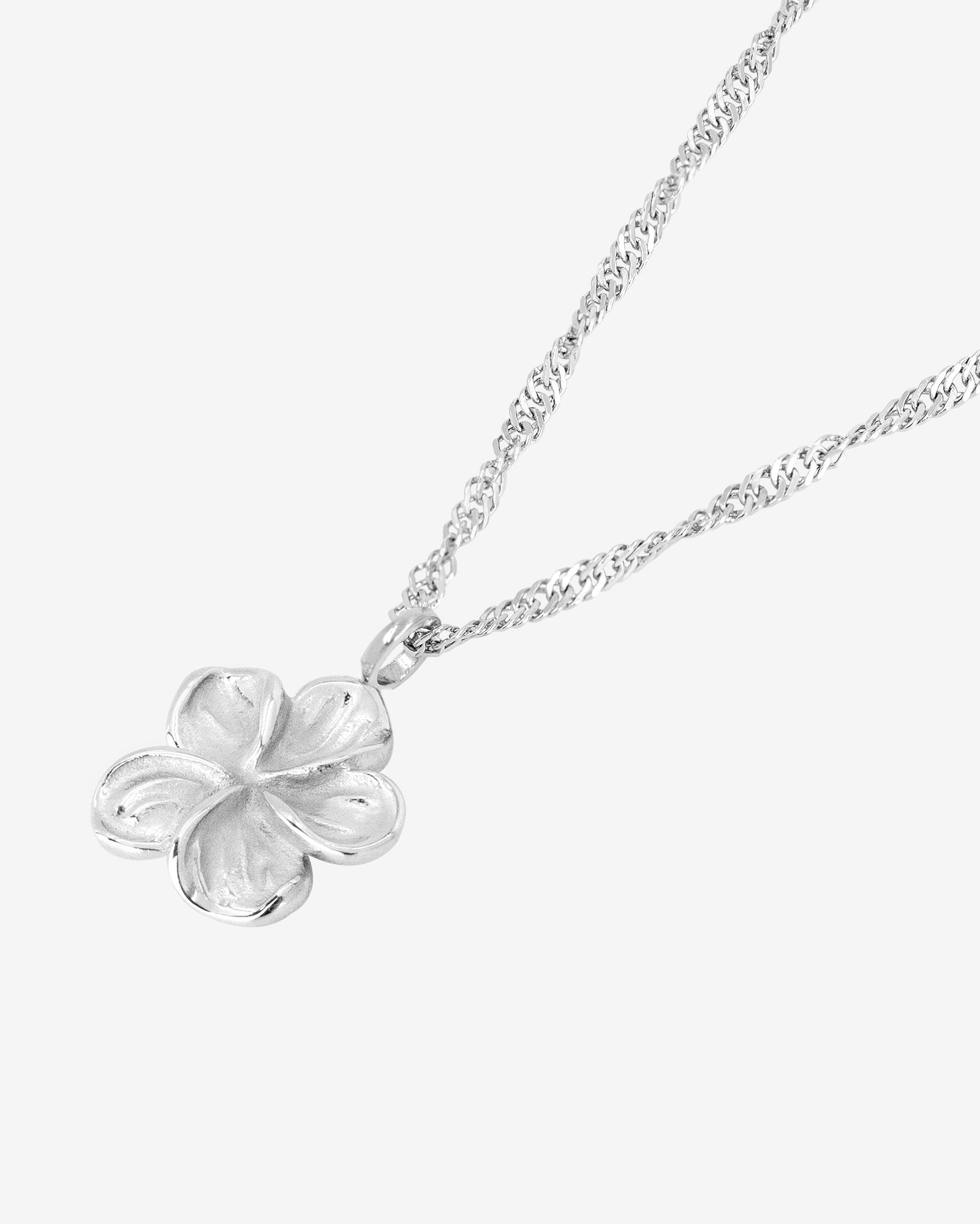 Flora Necklace Silver