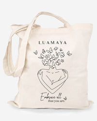 Jute bag Embrace all that you are
