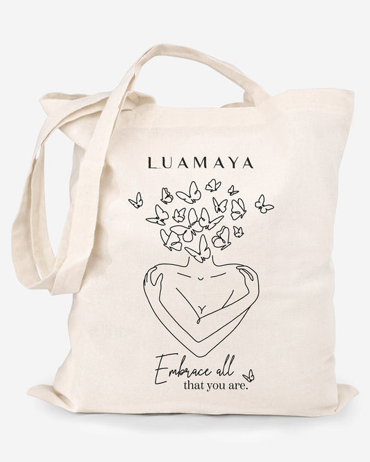 Jute bag Embrace all that you are