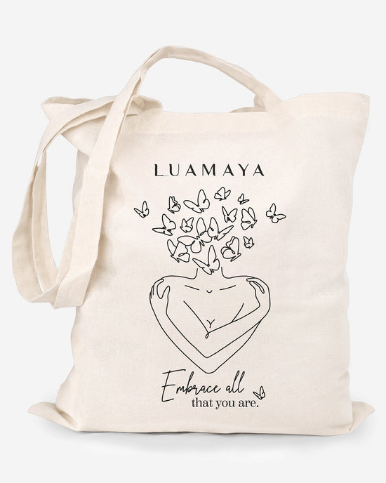 Jute bag Embrace all that you are