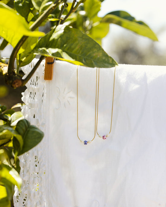 Painted Pink Necklace